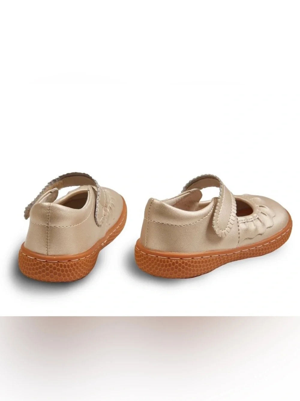 Livie & Luca Kids Mary Jane Shoes in Metallic Gold - Picture 3 of 12